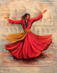 S. A. Noory, 18 x 24 Inch, Acrylic on Canvas, Cityscape Painting, AC-SAN-233